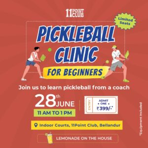 Pickleball Clinic for Beginners - 28 June